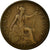 Coin, Great Britain, George V, 1/2 Penny, 1927, VF(20-25), Bronze, KM:824