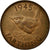 Coin, Great Britain, George VI, Farthing, 1945, VF(30-35), Bronze, KM:843