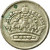 Munten, Zweden, Gustaf VI, 50 Öre, 1957, ZF, Zilver, KM:825