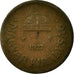 Coin, Hungary, 2 Filler, 1927, Budapest, VF(30-35), Bronze, KM:506