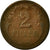 Coin, Hungary, 2 Filler, 1927, Budapest, VF(30-35), Bronze, KM:506