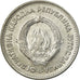 Moneta, Jugosławia, 5 Dinara, 1965, EF(40-45), Aluminium, KM:32