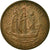 Coin, Great Britain, Elizabeth II, 1/2 Penny, 1960, EF(40-45), Bronze, KM:896