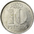 Coin, GERMAN-DEMOCRATIC REPUBLIC, 10 Pfennig, 1963, Berlin, EF(40-45), Aluminum