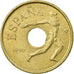 Monnaie, Espagne, Juan Carlos I, 25 Pesetas, 1990, Madrid, TTB, Aluminum-Bronze