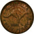 Moneta, Australia, Elizabeth II, 1/2 Penny, 1961, VF(30-35), Bronze, KM:61