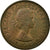 Moeda, Grã-Bretanha, Elizabeth II, Penny, 1964, EF(40-45), Bronze, KM:897