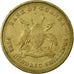 Moneta, Uganda, 500 Shillings, 1998, Royal Canadian Mint, MB+, Nichel-ottone