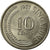 Moneta, Singapur, 10 Cents, 1977, Singapore Mint, EF(40-45), Miedź-Nikiel, KM:3