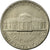 Moeda, Estados Unidos da América, Jefferson Nickel, 5 Cents, 1977, U.S. Mint