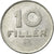 Monnaie, Hongrie, 10 Filler, 1985, Budapest, TTB, Aluminium, KM:572