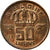 Coin, Belgium, Baudouin I, 50 Centimes, 1972, EF(40-45), Bronze, KM:149.1