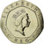 Monnaie, Grande-Bretagne, Elizabeth II, 20 Pence, 1991, SPL, Copper-nickel