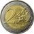 Francja, 2 Euro, UEFA Euro 2016, 2016, Paris, EF(40-45), Bimetaliczny