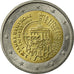 GERMANY - FEDERAL REPUBLIC, 2 Euro, Réunification, 2015, EF(40-45), Bi-Metallic