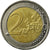 Belgia, 2 Euro, Louis Braille, 2009, Brussels, EF(40-45), Bimetaliczny, KM:288