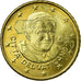 VATICAN CITY, 50 Euro Cent, 2011, EF(40-45), Brass, KM:387