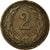 Monnaie, Hongrie, Franz Joseph I, 2 Filler, 1897, Kormoczbanya, TB+, Bronze