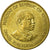Moeda, Quénia, 5 Cents, 1989, British Royal Mint, EF(40-45), Níquel-Latão