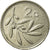 Coin, Malta, 2 Cents, 1991, EF(40-45), Copper-nickel, KM:94