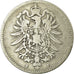 Monnaie, GERMANY - EMPIRE, Wilhelm I, Mark, 1874, Stuttgart, TB, Argent, KM:7