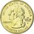 Moneta, Stati Uniti, Virginia, Quarter, 2000, U.S. Mint, SPL-, Gold plated