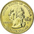 Moneta, Stati Uniti, Alabama, Quarter, 2003, U.S. Mint, SPL-, Gold plated