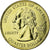 Moneta, Stati Uniti, Nebraska, Quarter, 2006, U.S. Mint, SPL-, Gold plated