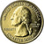 Moneta, Stati Uniti, Chickasaw, Quarter, 2011, U.S. Mint, SPL-, Gold plated