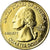 Moneta, Stati Uniti, Kisatchie, Quarter, 2015, U.S. Mint, SPL-, Gold plated