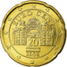 Austria, 20 Euro Cent, 2008, SPL, Ottone, KM:3140