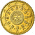 Portugal, 10 Euro Cent, 2008, MS(63), Brass, KM:763