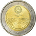 Portugal, 2 Euro, Human Rights, 2008, MS(63), Bimetálico, KM:784