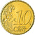Portugal, 10 Euro Cent, 2006, MS(63), Brass, KM:743