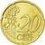 GERMANY - FEDERAL REPUBLIC, 20 Euro Cent, 2002, MS(63), Brass, KM:211