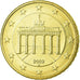 GERMANIA - REPUBBLICA FEDERALE, 50 Euro Cent, 2002, SPL, Ottone, KM:212