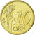 République fédérale allemande, 10 Euro Cent, 2002, SPL, Laiton, KM:210