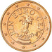 Autriche, Euro Cent, 2003, SPL, Copper Plated Steel, KM:3082