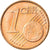 Áustria, Euro Cent, 2005, MS(63), Aço Cromado a Cobre, KM:3082