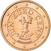 Austria, Euro Cent, 2006, MS(63), Copper Plated Steel, KM:3082