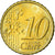 Finlândia, 10 Euro Cent, 2004, MS(63), Latão, KM:101