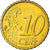 Finlândia, 10 Euro Cent, 2005, MS(63), Latão, KM:101