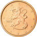 Finlandia, 2 Euro Cent, 2007, SC, Cobre chapado en acero, KM:99