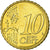 Finlândia, 10 Euro Cent, 2007, MS(63), Latão, KM:126