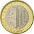 Países Baixos, Euro, 2002, EF(40-45), Bimetálico, KM:240