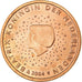 Holandia, 5 Euro Cent, 2004, Utrecht, MS(63), Miedź platerowana stalą, KM:236