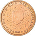 Pays-Bas, 2 Euro Cent, 2005, SPL, Copper Plated Steel, KM:235