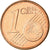 Países Baixos, Euro Cent, 2008, MS(63), Aço Cromado a Cobre, KM:234