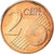 Belgien, 2 Euro Cent, 2000, UNZ, Copper Plated Steel, KM:225