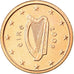 REPÚBLICA DA IRLANDA, Euro Cent, 2009, MS(65-70), Aço Cromado a Cobre, KM:32